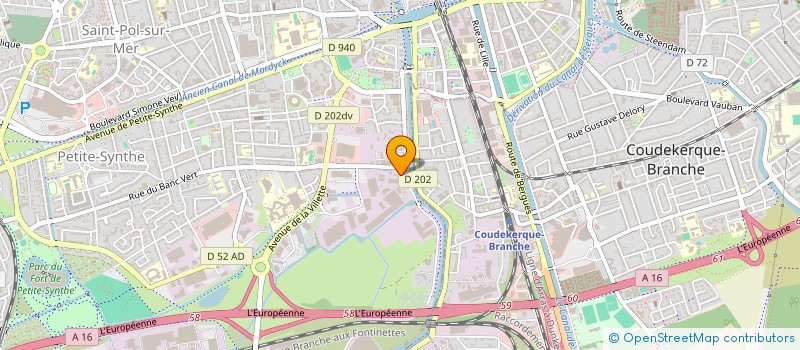 localisation de l'entreprise BTPPROGRESS à DUNKERQUE