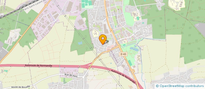 localisation de l'entreprise BTPRO à LES MUREAUX
