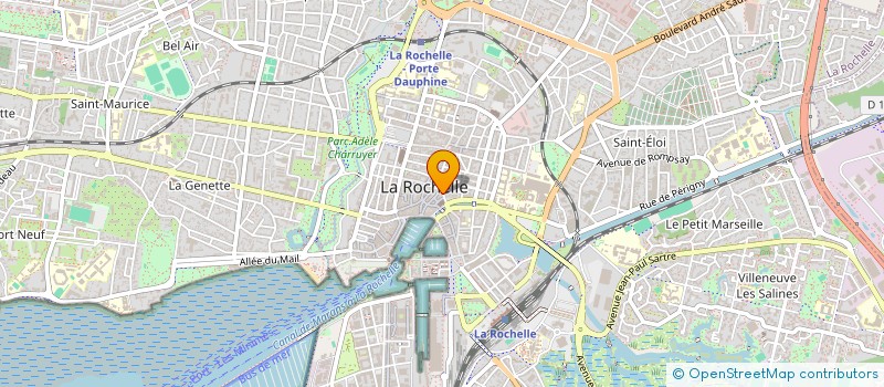 localisation de l'entreprise BTR 17  LA ROCHELLE