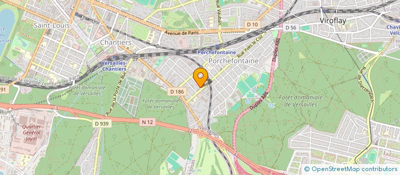 localisation de l'entreprise BTR CONCEPT à VERSAILLES