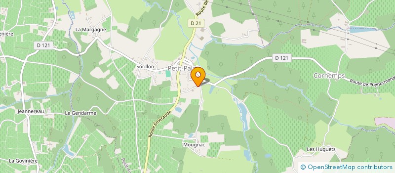 localisation de l'entreprise BTRLI  PETIT-PALAIS-ET-CORNEMPS