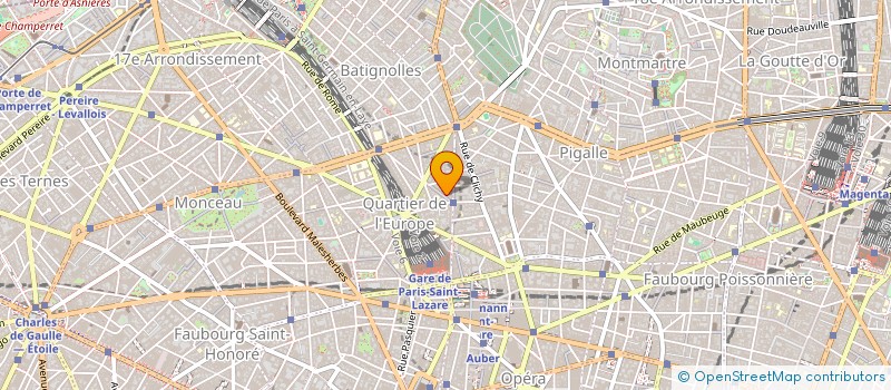 localisation de l'entreprise BTS  PARIS