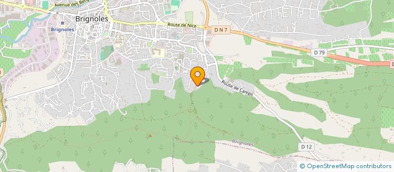 localisation de l'entreprise BTS 83 à BRIGNOLES