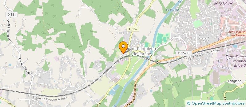 localisation de l'entreprise BTS  SAINT-PANTALEON-DE-LARCHE