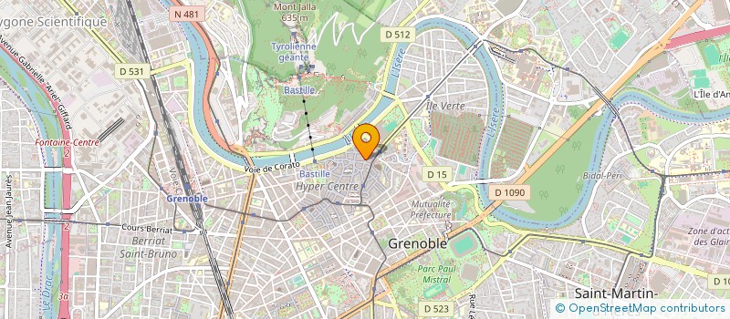 localisation de l'entreprise BTS à GRENOBLE