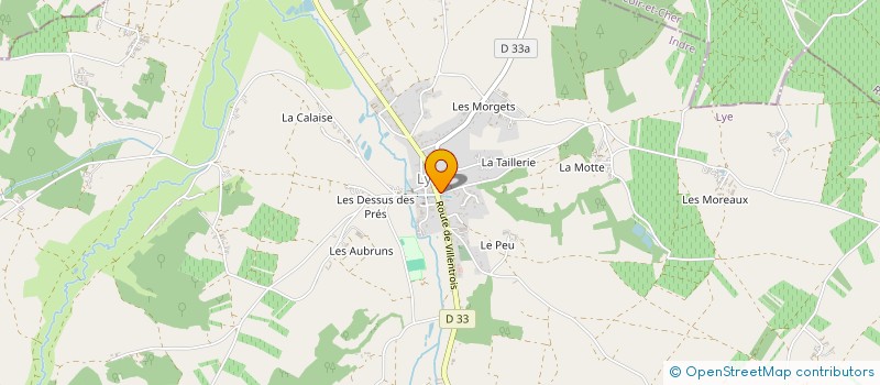 localisation de l'entreprise BTS ELEC à LYE