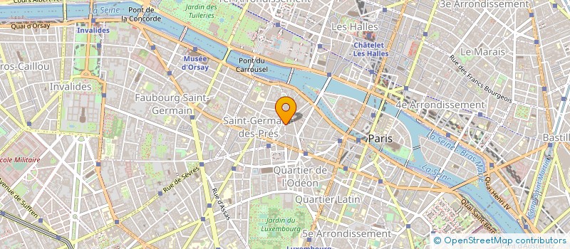 localisation de l'entreprise BTS FRANCE  PARIS