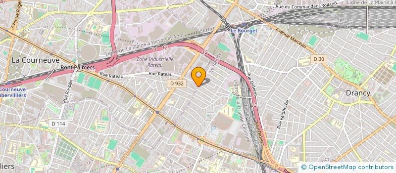 localisation de l'entreprise BTS SERVICE à DRANCY