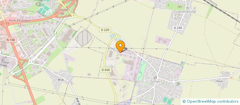 localisation de l'entreprise BTSI à SOLIERS