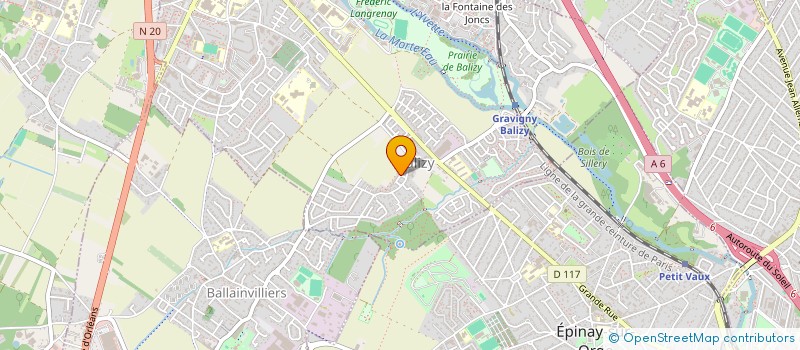 localisation de l'entreprise BTSM à LONGJUMEAU