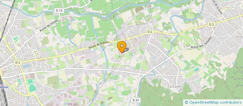 localisation de l'entreprise BTTP IMMO  CAVAILLON