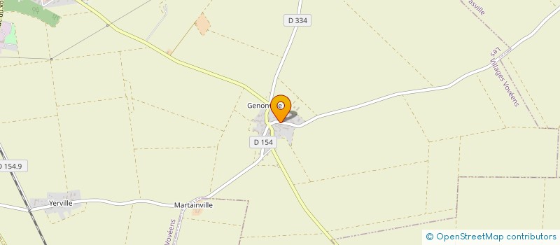localisation de l'entreprise BTV à LES VILLAGES VOVEENS
