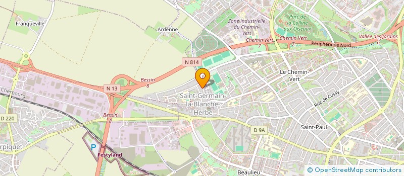 localisation de l'entreprise BTYN  SAINT-GERMAIN-LA-BLANCHE-HERBE