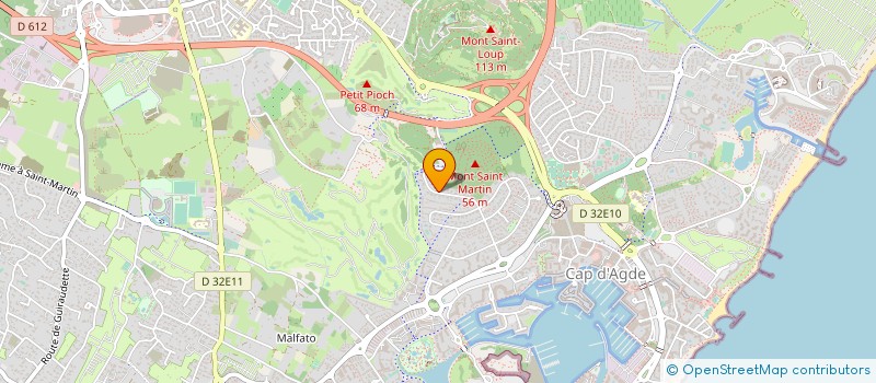 localisation de l'entreprise BTZ 64  AGDE