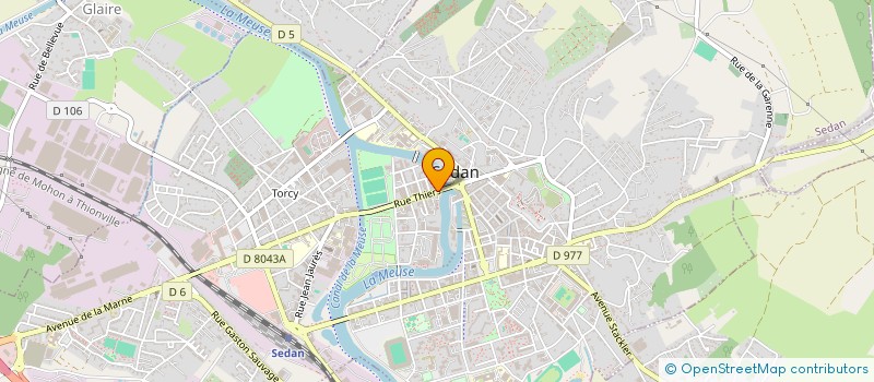 localisation de l'entreprise BUACHE  SEDAN