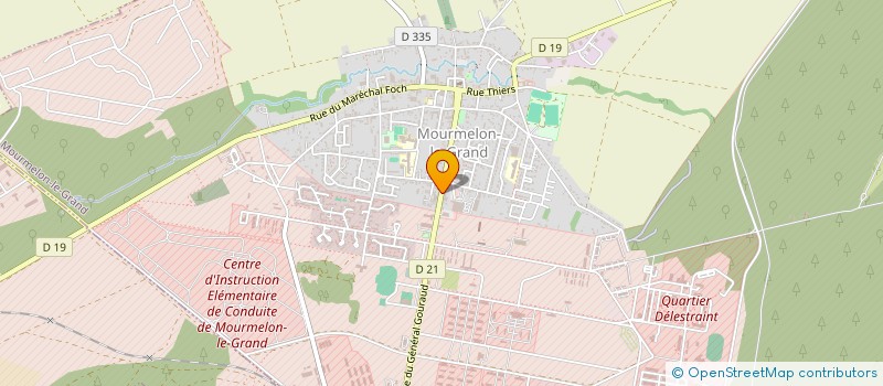 localisation de l'entreprise BUARD  MOURMELON-LE-GRAND