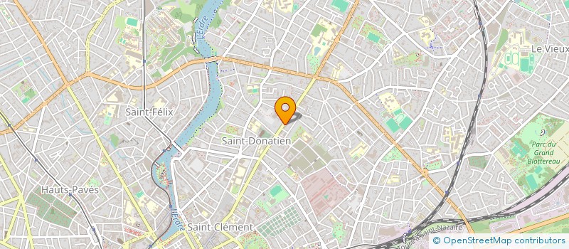 localisation de l'entreprise BUAT PROF à NANTES