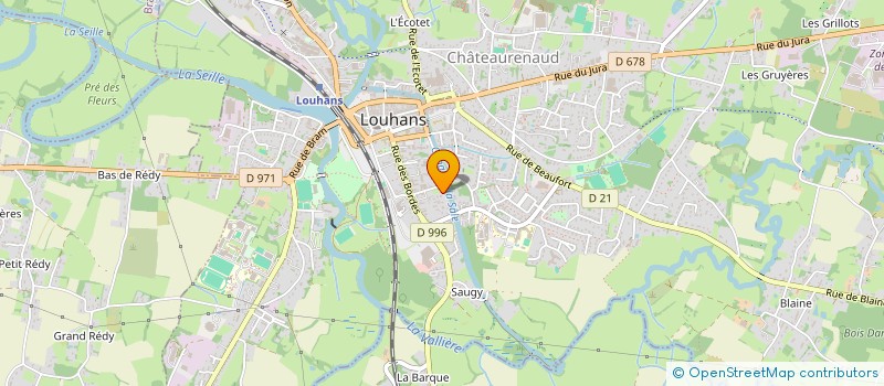 localisation de l'entreprise BUATOIS IMMOBILIER  LOUHANS
