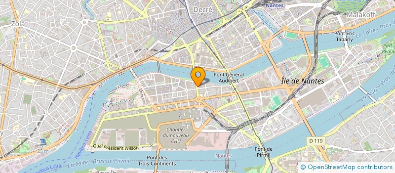 localisation de l'entreprise BUBAR à NANTES