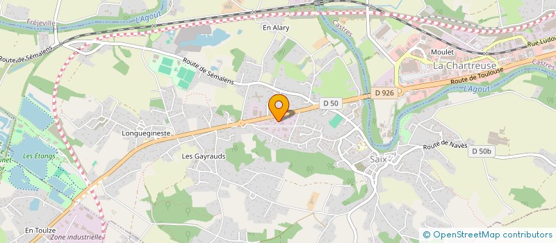 localisation de l'entreprise BUBBLE AUTO  SAIX