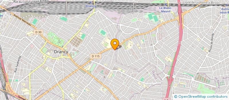 localisation de l'entreprise BUBBLE BAE DEVELOPPEMENT à DRANCY