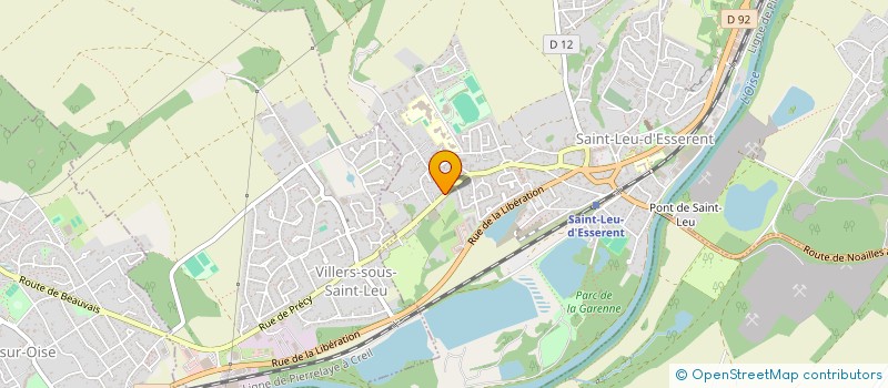 localisation de l'entreprise BUBBLE CLEAN  SAINT-LEU-D'ESSERENT