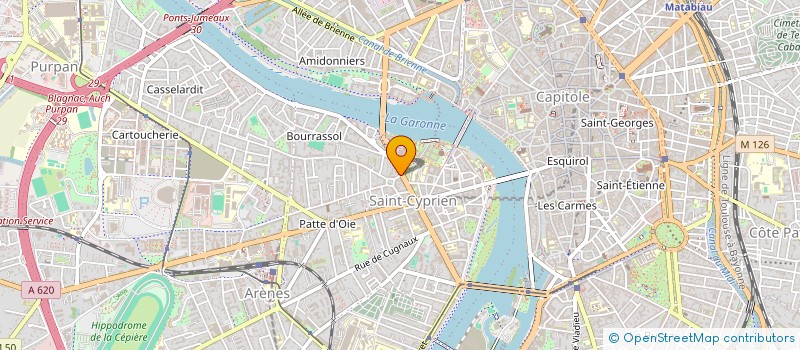 localisation de l'entreprise BUBBLE PINK à TOULOUSE