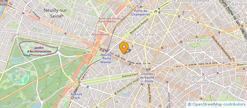 localisation de l'entreprise BUBBLE'S  PARIS