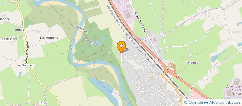 localisation de l'entreprise BUBBLE STARS & CO  AVERMES