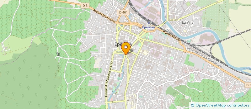 localisation de l'entreprise BUBBLE STORE  EPERNAY
