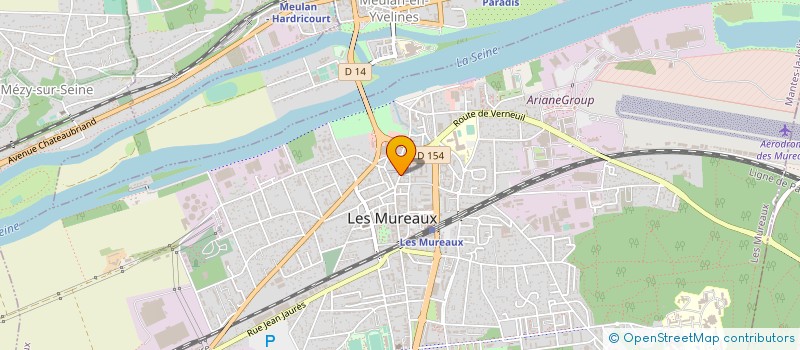 localisation de l'entreprise BUBBLE STREET à LES MUREAUX