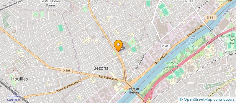 localisation de l'entreprise BUBBLE TEA ARTS à BEZONS