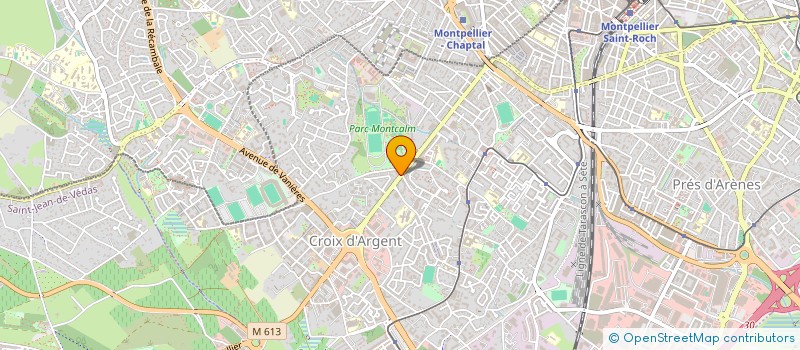 localisation de l'entreprise BUBBLE WAFFLE FACTORY à MONTPELLIER