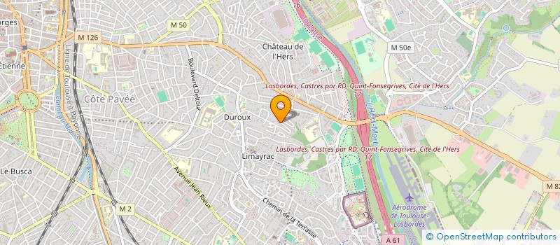 localisation de l'entreprise BUBBLEFLAT à TOULOUSE