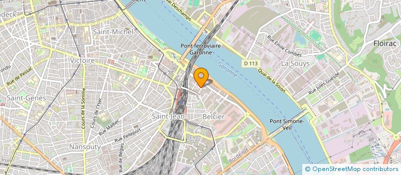 localisation de l'entreprise BUBBLEGAMES STUDIO à BORDEAUX