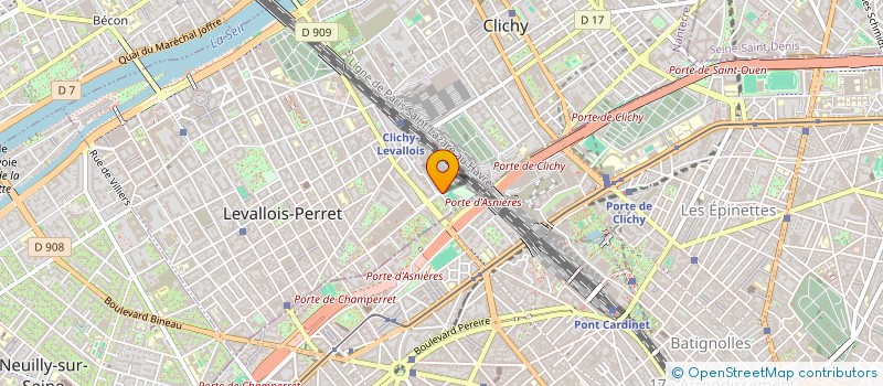 localisation de l'entreprise BUBBLEMAPS à LEVALLOIS-PERRET
