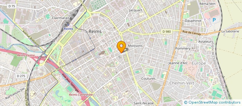 localisation de l'entreprise BUBBLESHIP  REIMS