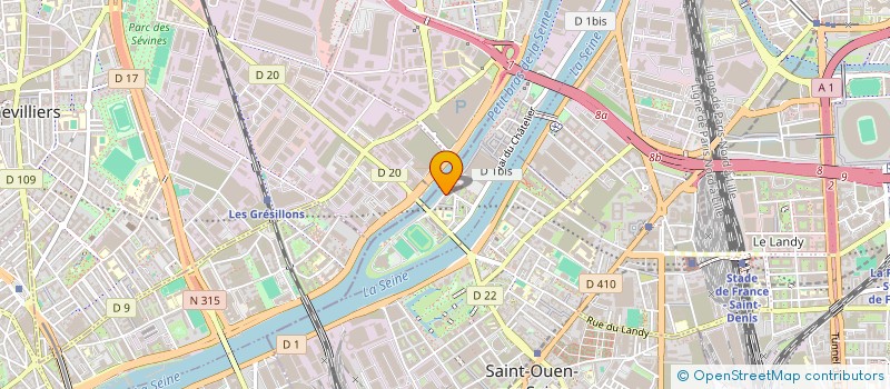 localisation de l'entreprise BUBBLEWAYS à L'ILE-SAINT-DENIS