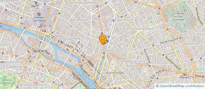 localisation de l'entreprise BUBBLING  PARIS