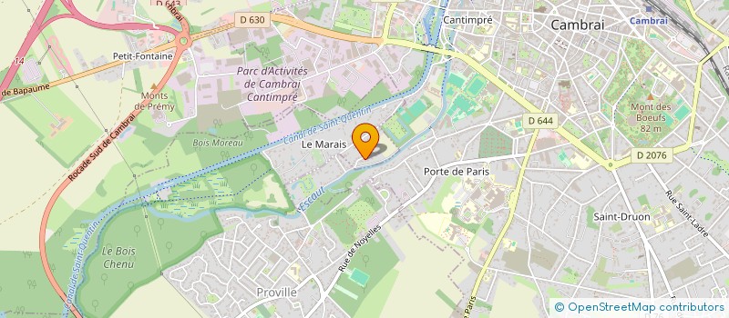 localisation de l'entreprise BUBBLY COMPANY  PROVILLE