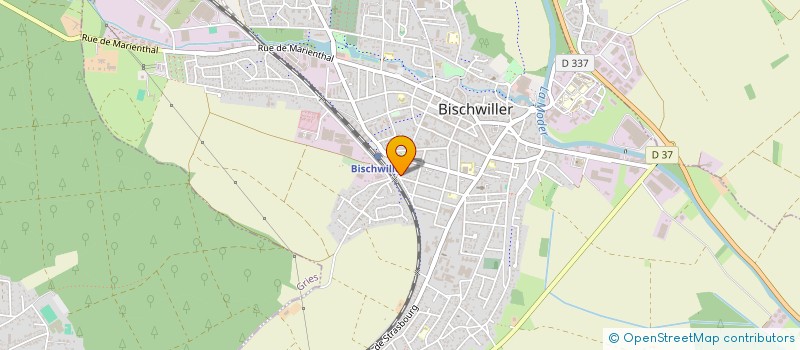 localisation de l'entreprise BUBEL FRERES DEBARDAGES à BISCHWILLER