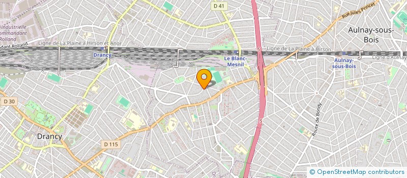 localisation de l'entreprise BUBICA à LE BLANC-MESNIL