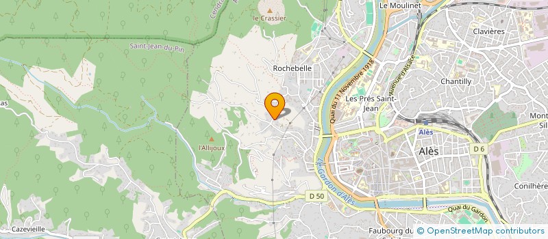 localisation de l'entreprise BUBO BUBO  ALES