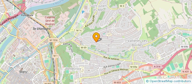 localisation de l'entreprise BUBUBARBE  SAINT-JULIEN-LES-METZ