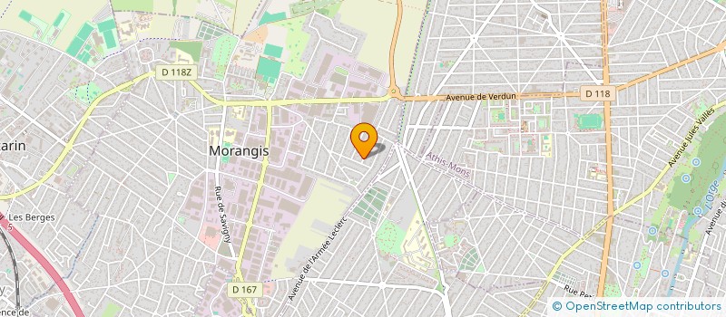 localisation de l'entreprise BUBULA  MORANGIS