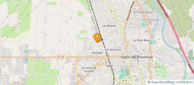 localisation de l'entreprise BUCA  SALON-DE-PROVENCE