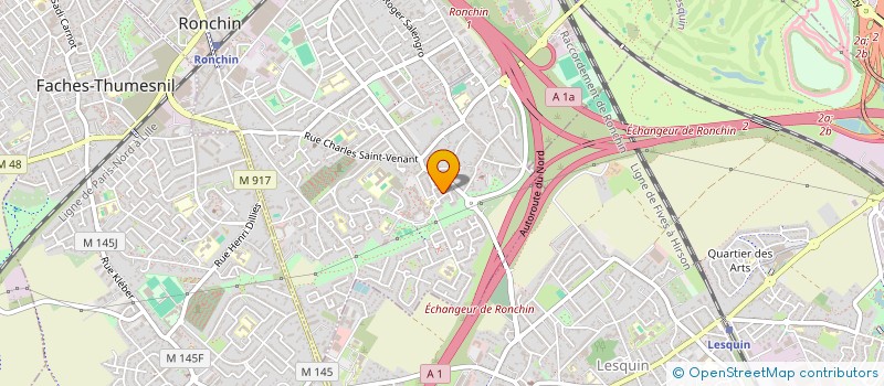 localisation de l'entreprise BUCADEL  RONCHIN