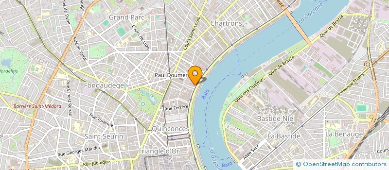 localisation de l'entreprise BUCAILLE  BORDEAUX