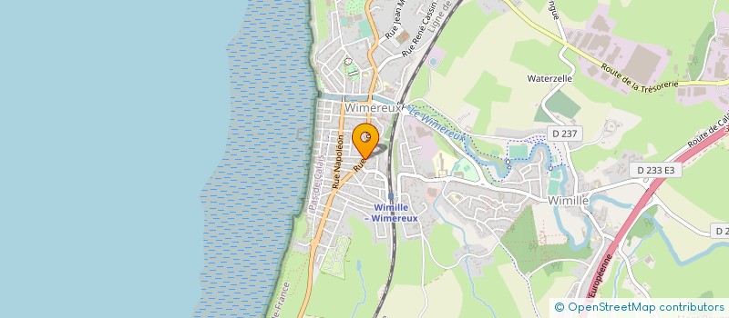 localisation de l'entreprise BUCAMP à WIMEREUX
