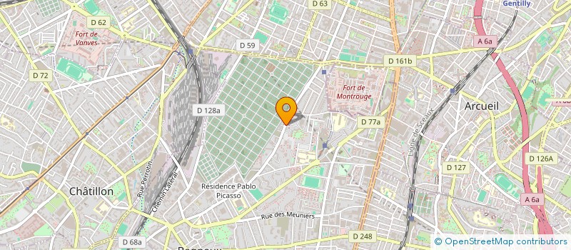 localisation de l'entreprise BUCAREST à BAGNEUX